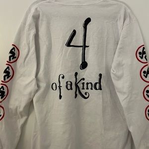 Authentic D.R.I 4 of a kind long sleeve